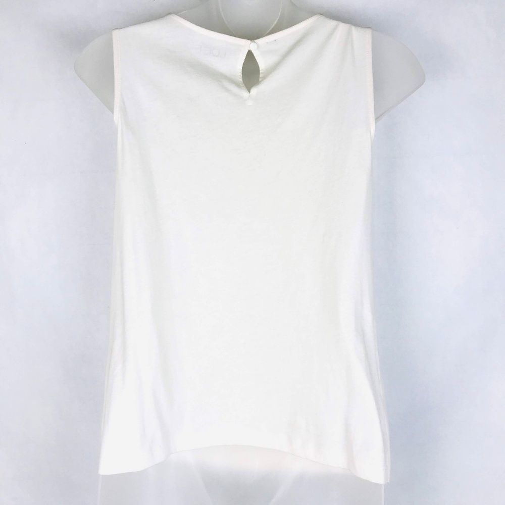 Ann Taylor Loft Petites Sleeveless Pleated Front T - Picture 4 of 7